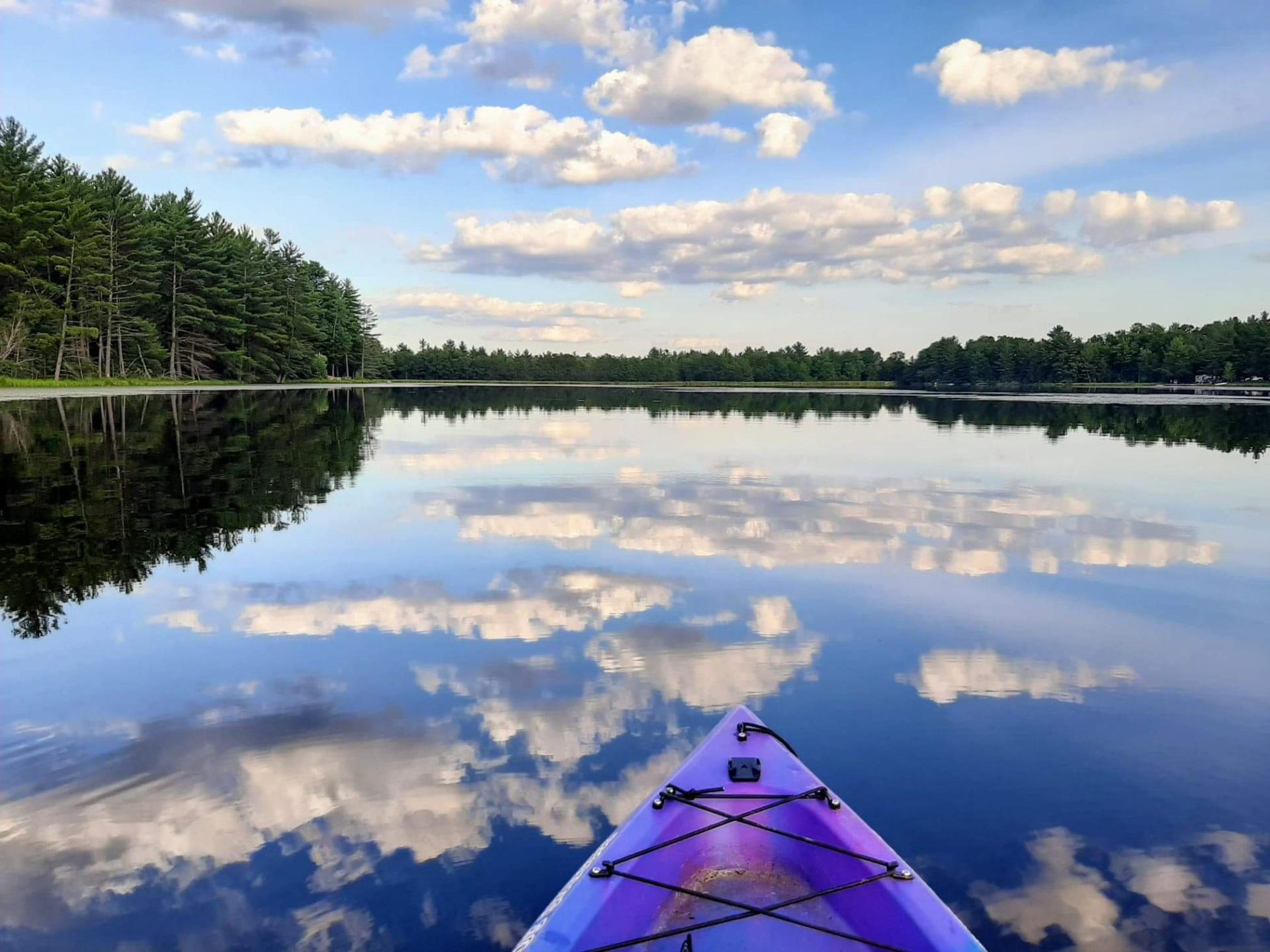 Lake picture-kayak