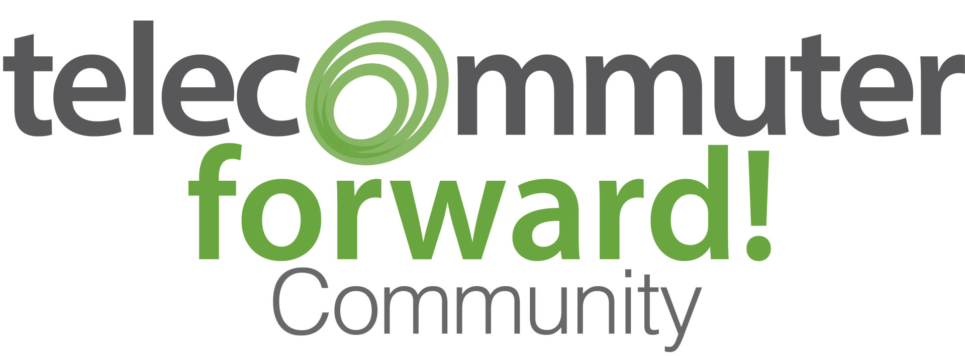 TelecommuterForwardCommunityLogoGreen